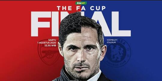 Saat Mikel Arteta Bahagia, Frank Lampard (masih) Memble di Wembley