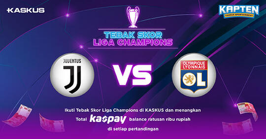 Tebak Skor Liga Champions: Juventus vs Lyon