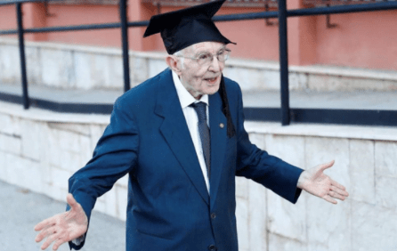 Giuseppe Paterno, Si Peraih Gelar Sarjana di Usia yang Nyaris 100 Tahun!