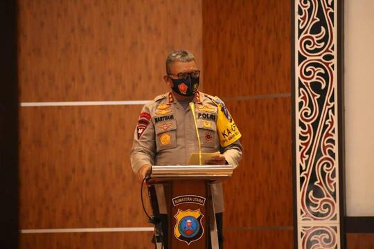 Kapolda Sumut Membuka Langsung Supervisi Operasi Aman Nusa ll
