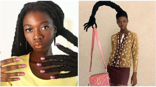 Berkat Gaya Rambut yang Tak Biasa, Wanita Ini Jadi Model Brand Terkenal, Marc Jacobs!