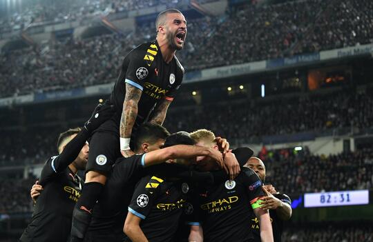 Big Match Liga Champions Pertandingan Manchester City vs Real Madrid