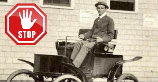 Walter Arnold adalah Orang yang Pertama Kali Kena Tilang, Apa Pelanggarannya?