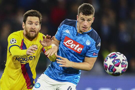 Liga Champions Barcelona vs Napoli, Laga Hidup Mati Kedua Tim