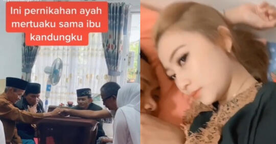 Ayah Mertua Nikahi Ibu Kandung, Otomatis Suami Jadi Kakak Tiri.. Keluarga Unik Nih!