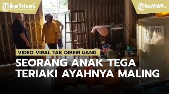 Wanita Cantik Ini Teriaki Ayahnya Maling, Anak Durhaka Makin Marak Ga Ada Akhlak.