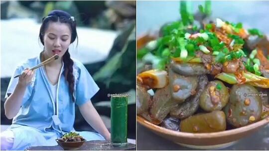 Super Ngaco! Wanita ini Bikin Oseng-oseng Batu Kerikil! Apakah Bisa Dimakan?