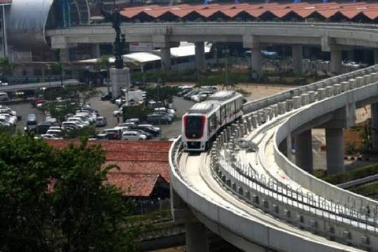 Yuk, Lihat Sky Train Kalayang Di Bandara Sukarno Hatta Tanpa Masinis