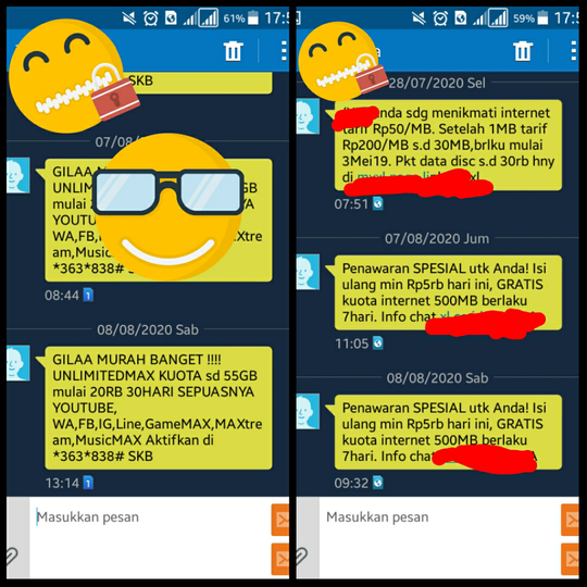 Setelah WhatsApp Mendunia, Apa Kabar Dengan Kotak Pesan Handphone GanSist?
