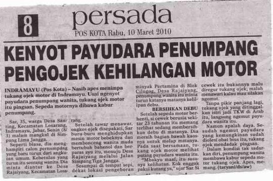 Kejahatan Memakai Cewek Cantik. Dari Nafsu Berujung Petaka