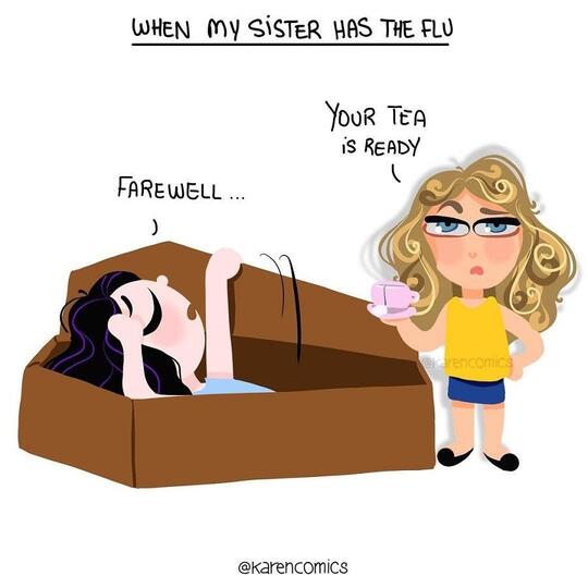 Duka Menjadi Adik Perempuan Dari Kakak Perempuan. Nomer 2, Sista Pernah Mengalami?