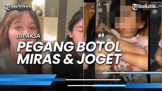 Anak Kecil Disuruh Nyekek Botol Miras, Makin Ancur Moral Remaja Zaman Now!