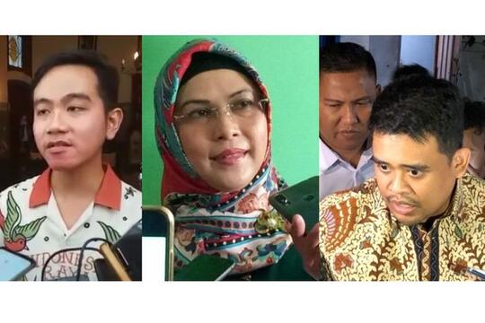 Anak & Mantu Jokowi Serta Putri & Cucu Wapres Pada Maju Pilkada, Aji Mumpung?