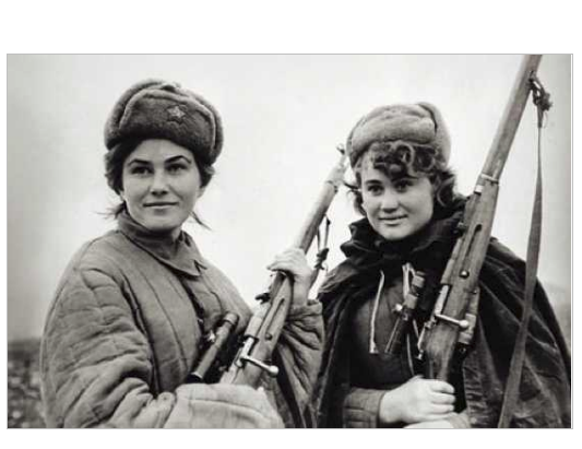 Foto Sniper 'Wanita' Paling Mematikan Dari Soviet Yang Bikin Musuh Kocar-Kacir !