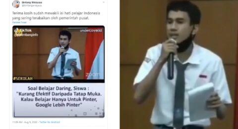 Viral Siswa Kritik Belajar Online: Ada yang Habis Absen Tidur Lagi