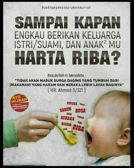 "HANCUR KARENA RIBA"
