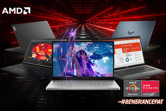 Ryzen 4000 Series Mobile, Processor laptop dengan performa tinggi dengan daya efisien