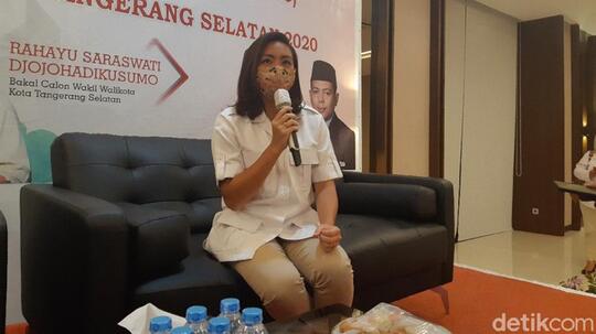 PDIP Resmi Usung Saraswati Ponakan Prabowo di Pilkada Tangsel 2020