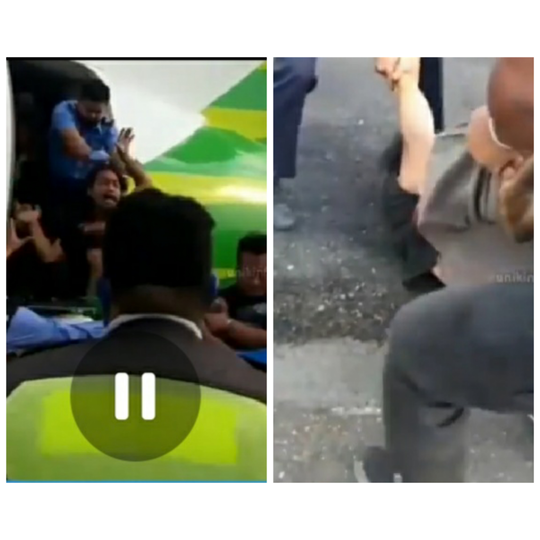 Masuk Pesawat Secara Ilegal! Pria yang Diduga Gangguan Jiwa, Disiksa Petugas Bandara!