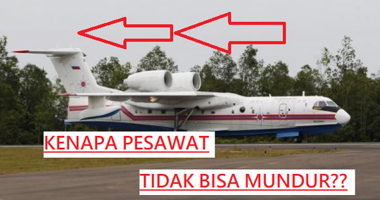 Pesawat Komersil Kok Gak Ada Parasut Sih? Pesawat Bisa Jalan Mundur Ga Ya?
