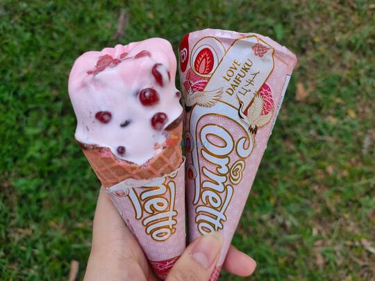 Review Es Krim Cornetto Love Daifuku Terbaru Rame Banget Mochinya Kaskus