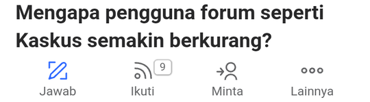 Forum kok kayak tempat sampah? Ini Kaskus apa Kakus?