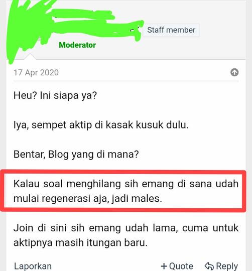 Forum kok kayak tempat sampah? Ini Kaskus apa Kakus?