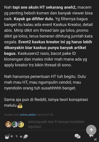 Forum kok kayak tempat sampah? Ini Kaskus apa Kakus?