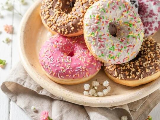 Donat Pisang Toping Coklat Nyamiiiii