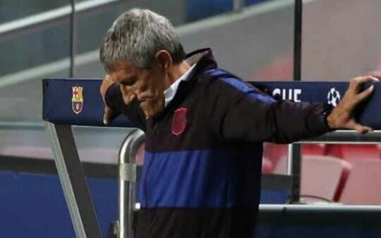 Quique Setien, Kamu Dipecat !!!