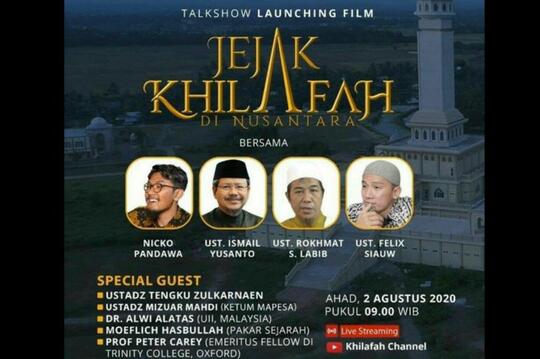 Film Jejak Khilafah di Nusantara Tayang 1 Suro, Pertanda HTI Masih Ada?