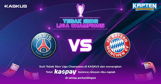 Tebak Skor FINAL Liga Champions: PSG vs Bayern Munchen