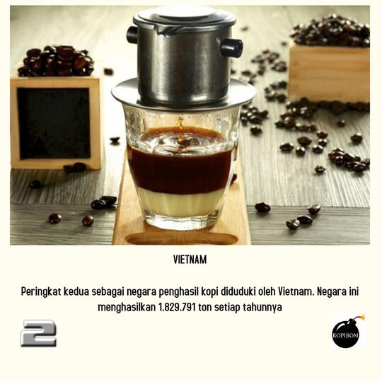 FAKTA KOPI by KOPIBOM.ID - 5 Negara Penghasil Kopi Terbesar Di Dunia
