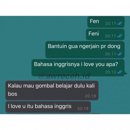 Chatingan Ini Bikin Gemes, Coba Cek Pernah Ngalamin?