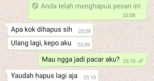 Chatingan Ini Bikin Gemes, Coba Cek Pernah Ngalamin?