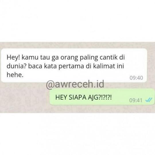 Chatingan Ini Bikin Gemes, Coba Cek Pernah Ngalamin?