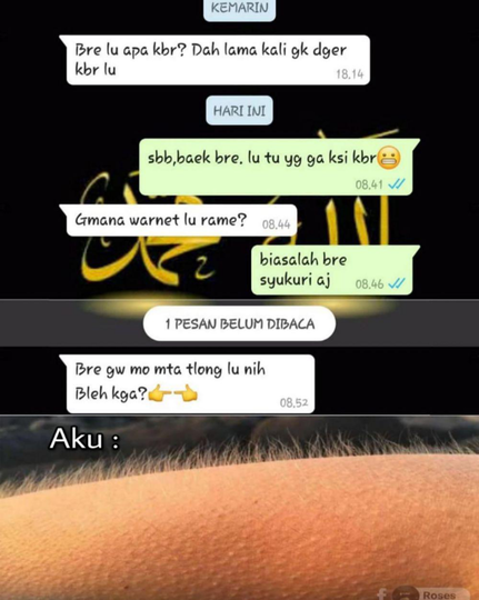 Chatingan Ini Bikin Gemes, Coba Cek Pernah Ngalamin?