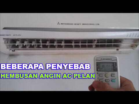 Penyebab hembusan angin indoor AC tidak merata