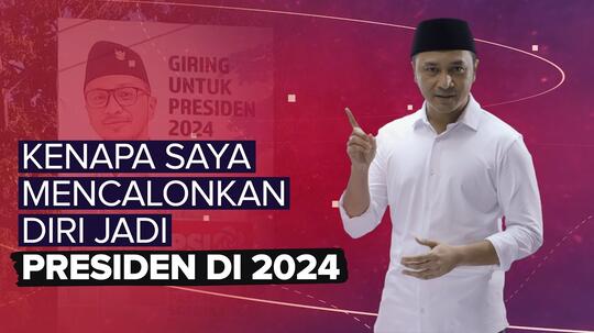Giring Nidji Bakal Mencalonkan Diri Sebagai Presiden 2024, Bisa Apa?