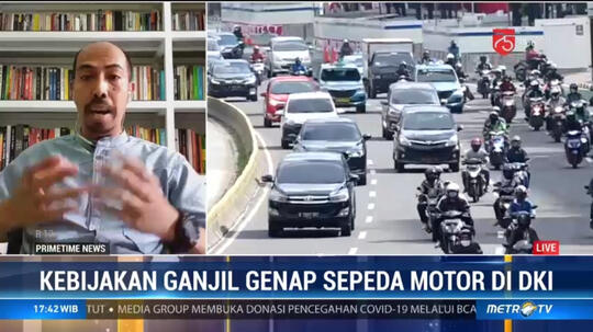 Sistem Ganjil Genap Motor Di Masa Pandemi, Setuju Atau Tidak?