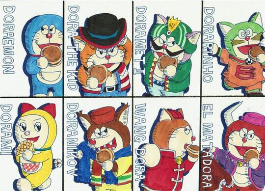 Gak Cuma Doraemon, Ini Dia Enam Dora Dari Enam Negara Berbeda. Yuk Kenalan!