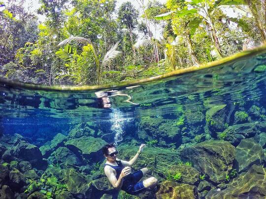 Cari Tempat Wisata Keren? ke Telaga Nilam Kuningan Aja Gan! Instagramable Banget