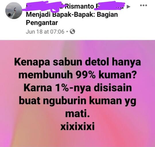 Bikin Ngakak Sekaligus Mancing Emosi, Ini Dia 10 Jokes Bapack-Bapack Facebook. Xixixi