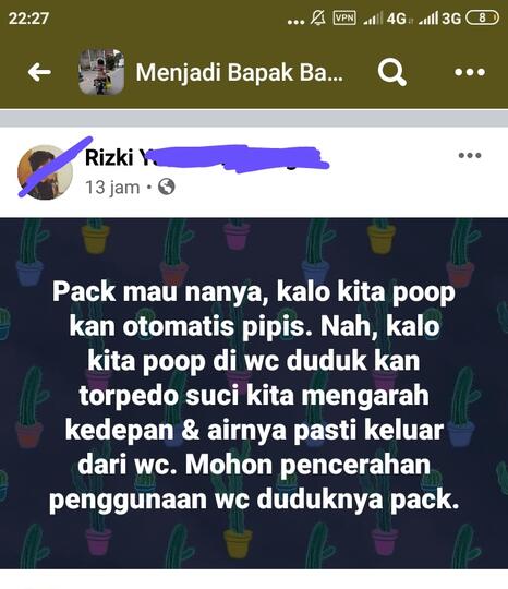 Bikin Ngakak Sekaligus Mancing Emosi, Ini Dia 10 Jokes Bapack-Bapack Facebook. Xixixi