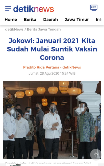 WHO: "Nasionalisme Vaksin" Hambat Penghentian Pandemi Covid-19