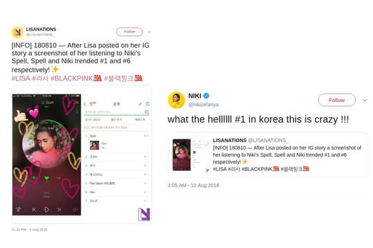 Bersahabat Karib, Ini Lima Momen Persahabatan antara NIKI dan Lisa ‘BLACKPINK’!