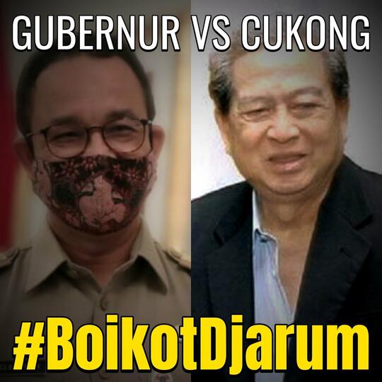 Tagar Dukung PSBB dan #BoikotDjarum Ramai di Media Sosial