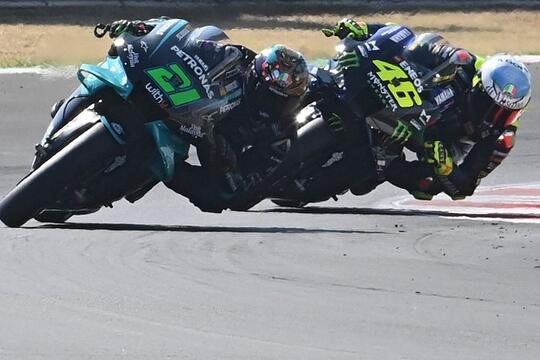 Meskipun Gagal Naik Podium, Nama VR46 Tetap Mengaung di San Marino