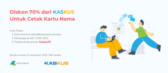 Kembangkan Home Businessmu dengan Diskon 70% dari Kartunama.net!
