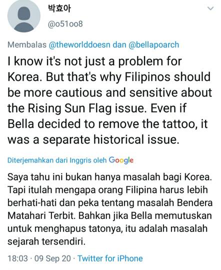 Netizen Korsel Buli Filipina Karena Tatto, #Cancelkorea Sempat Trending di Twitter!